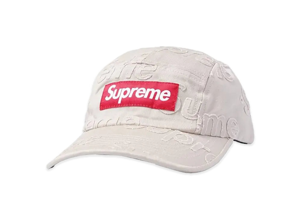 Supreme Lasered Twill Camp Cap "Tan"