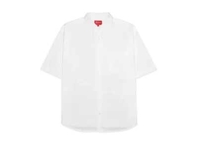 Supreme Loose Fit S/S Oxford Shirt "White"