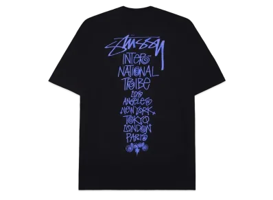 Stussy Tribe Stack Tee "Black"