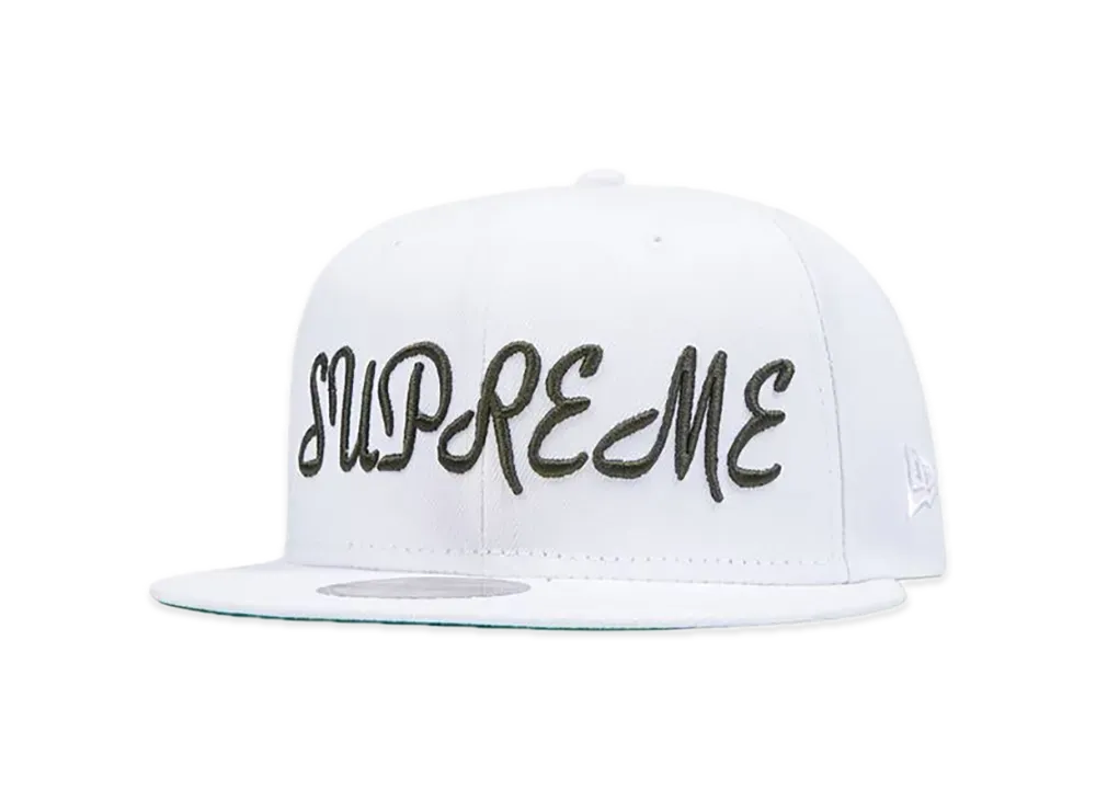 Supreme Script New Era "White"