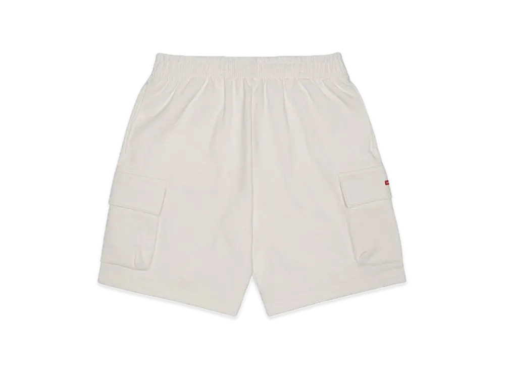 Supreme Small Box Baggy Cargo Sweatshort "White"