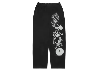 Stussy Airbrush Icon Beach Pant "Black"