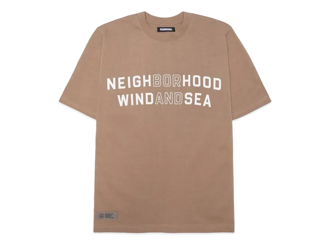 NEIGHBORHOOD NHWDS-3 / C-TEE . SS "Brown"