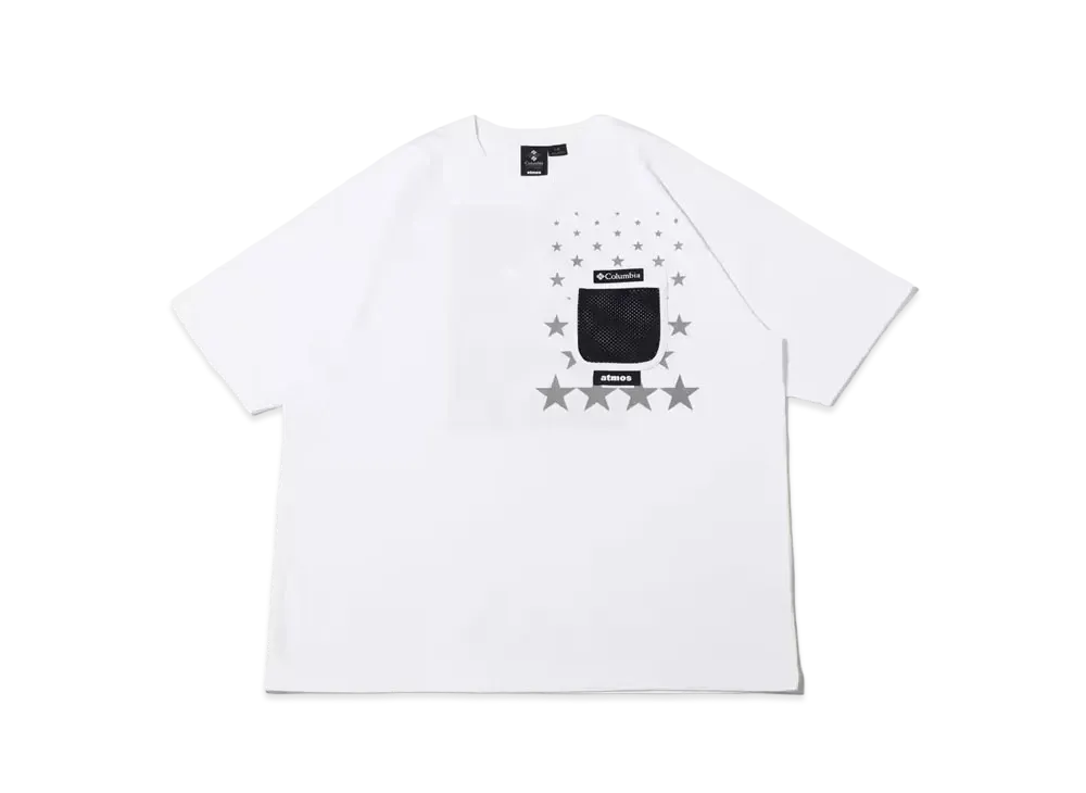 atmos x Columbia Roar Brook Graphic SS Tee "White"