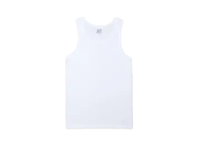 FRUIT OF THE LOOM RIB TANKTOP 3P PACK "WHITE"