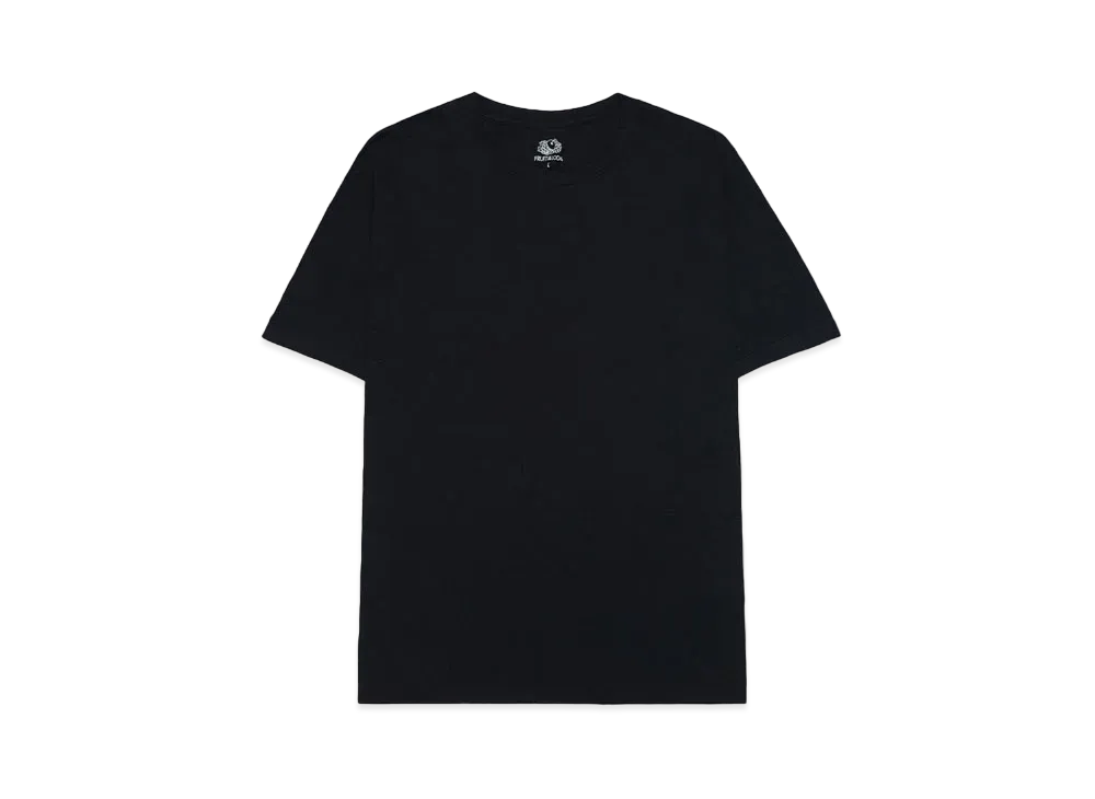 FRUIT OF THE LOOM PLAIN STITCH TEE 3P PACK "BLACK"