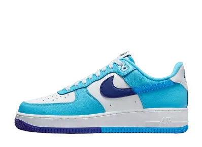 ナイキ エアフォース1 ロー スプリット "ライトフォトブルー"