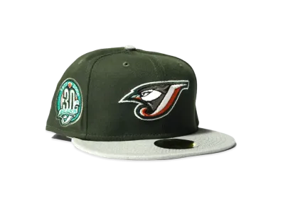 NEW ERA Toronto Blue Jays 30th ANNIVERSARY 59FIFTY "OLIVE x GRAY"
