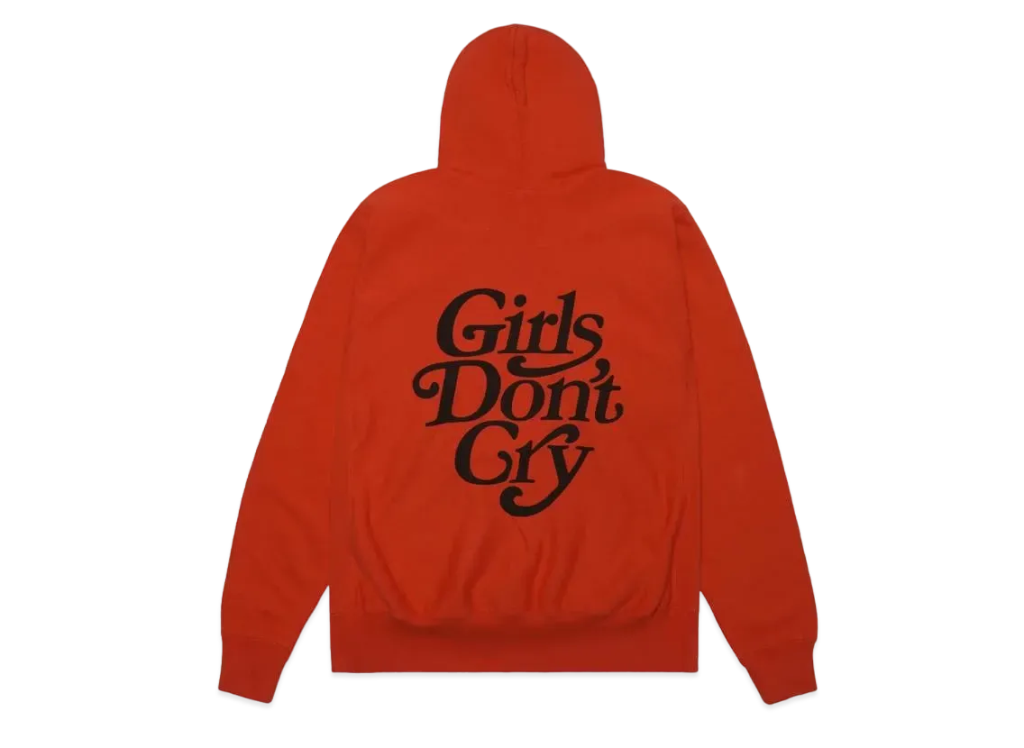 HUMAN MADE Girls Don ’t Cry hoodie "Red" / VERDY