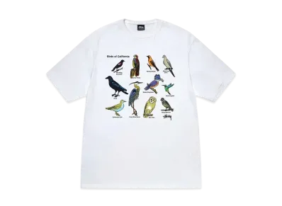 Stussy California Birds Tee "White"