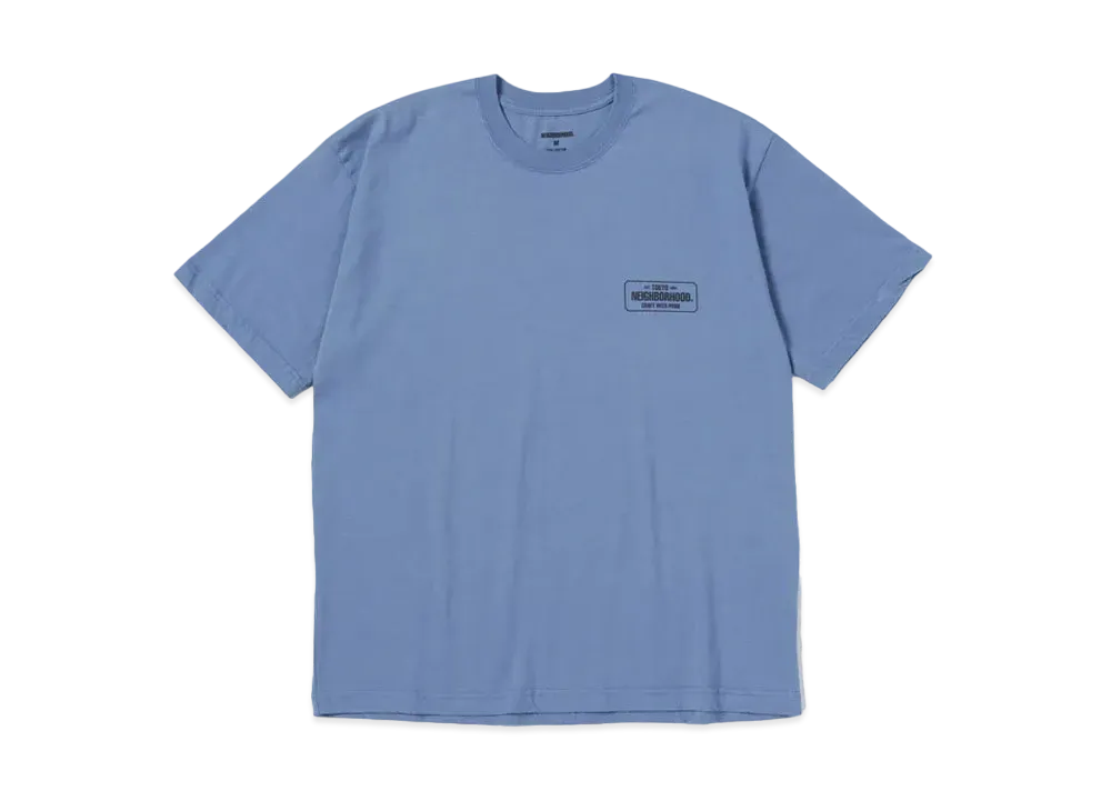 NEIGHBORHOOD NH . Tee SS-1 "Blue Gray"