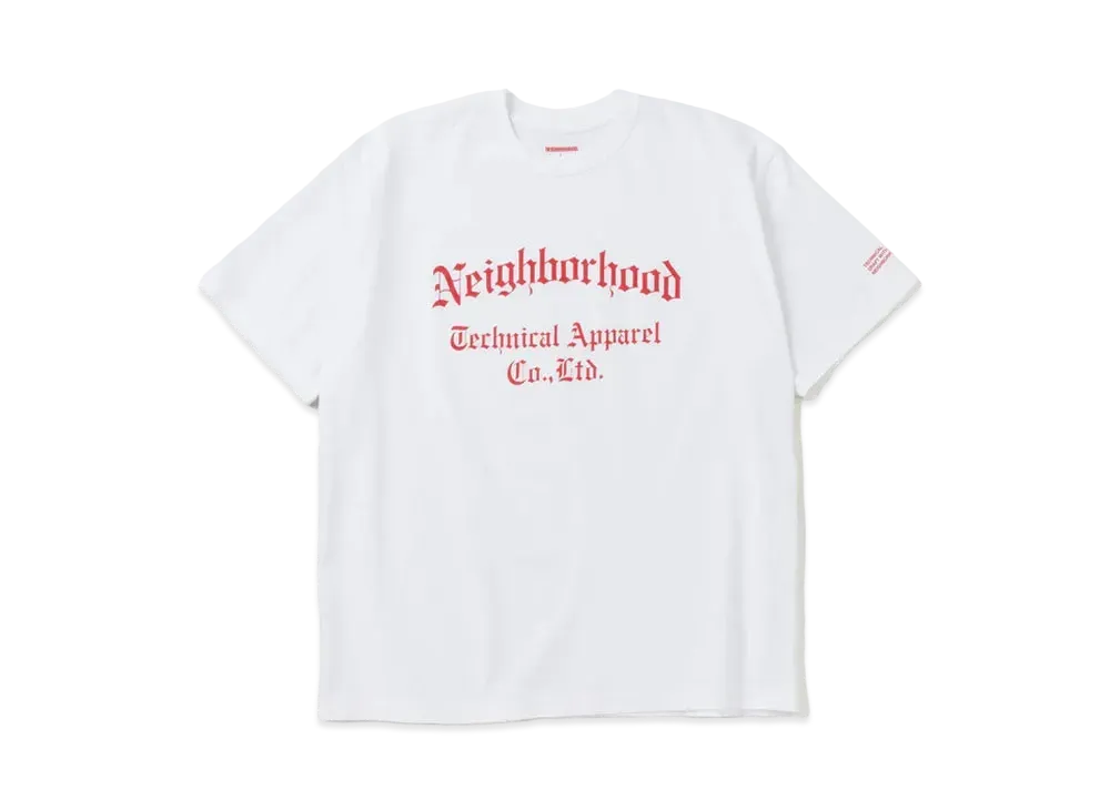 NEIGHBORHOOD NH 231 Spot . Tee SS-3 "White Red"