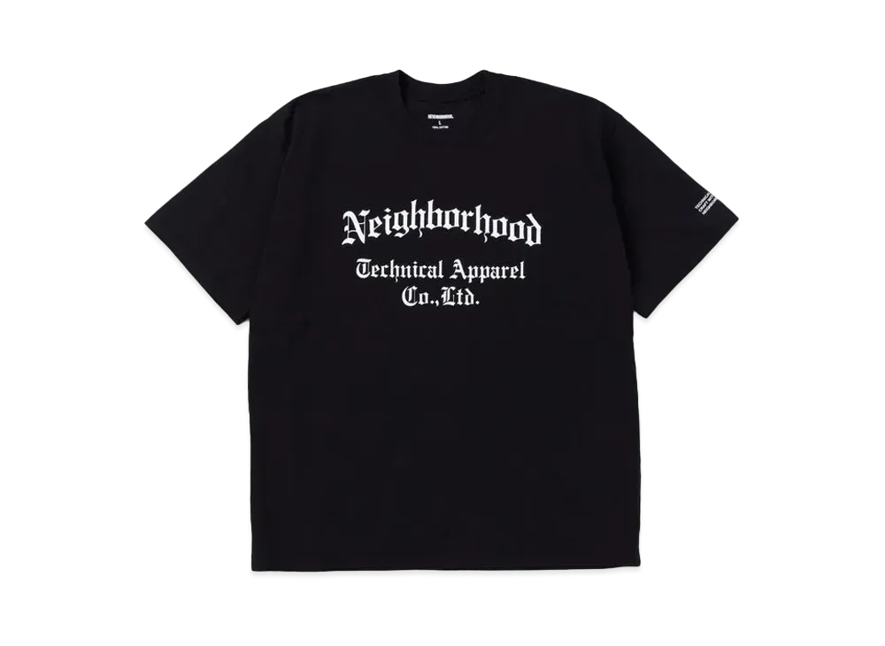 NEIGHBORHOOD NH 231 Spot . Tee SS-3 "Black White"