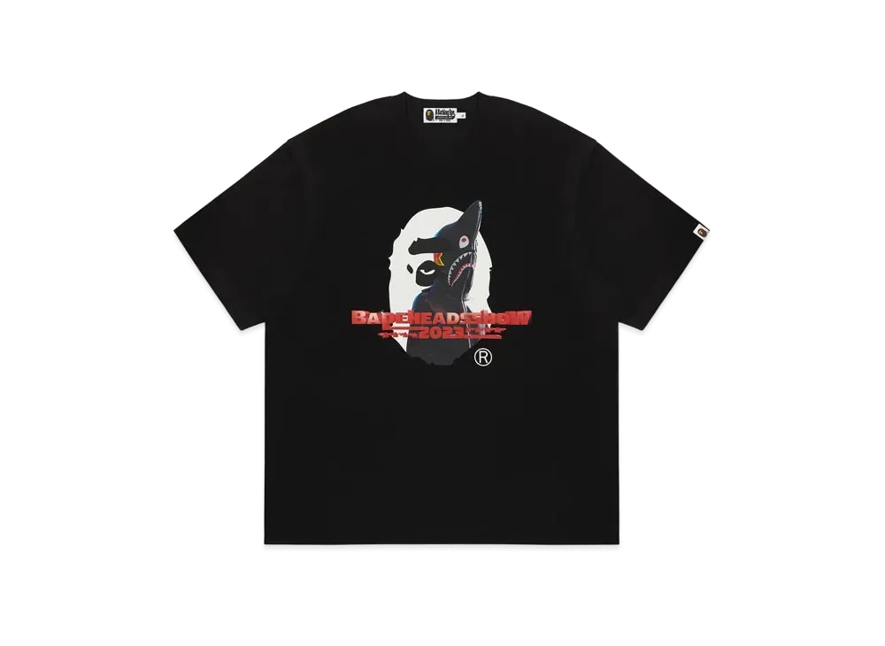 A BATHING APE BHS Bape Relaxed Fit Tee Mens "Black"