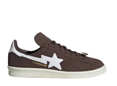 アベイシングエイプ × アディダス オリジナルス キャンパス 80's "ブラウン"