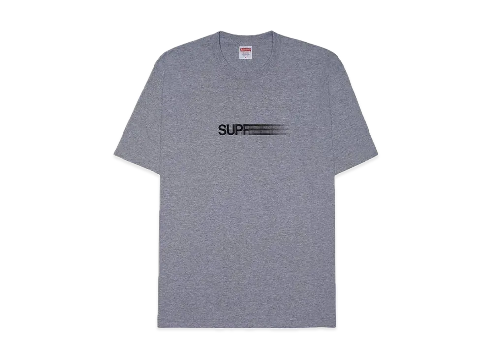 Supreme Motion Logo Tee "Heather Grey" (23SS)