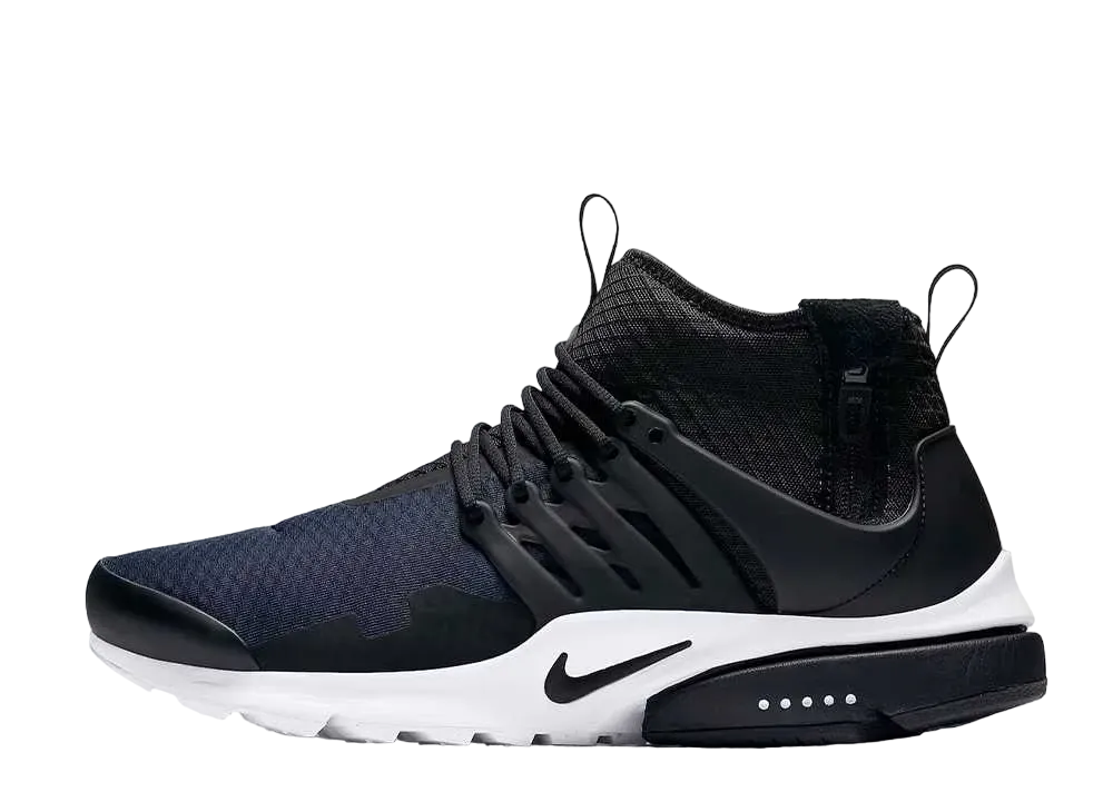 ナイキ エアプレスト ミッド "オブシディアン/ブラック"