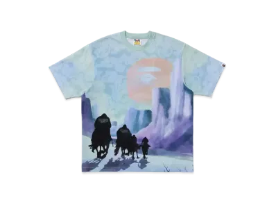 A BATHING APE Forbidden Zone Tee "Multi"
