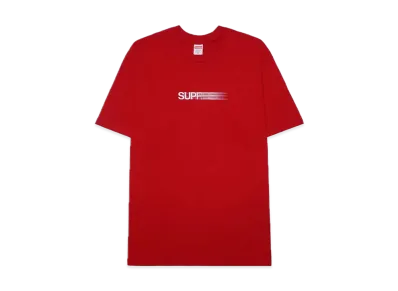 Supreme Motion Logo Tee "Red" (23SS)
