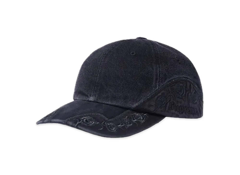 Supreme Roses 6-Panel "Black"