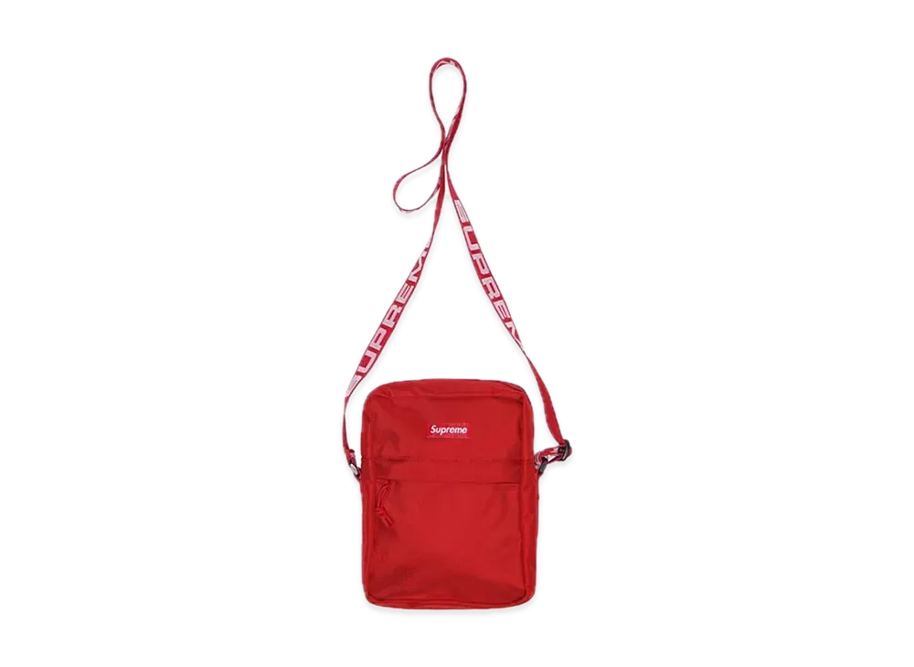 シュプリーム 18SS ショルダー バック "レッド"