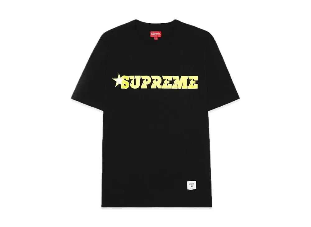 Supreme Star Logo S/S Top "Black"