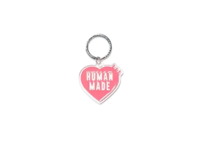 HUMAN MADE Heart Keyring "Pink"