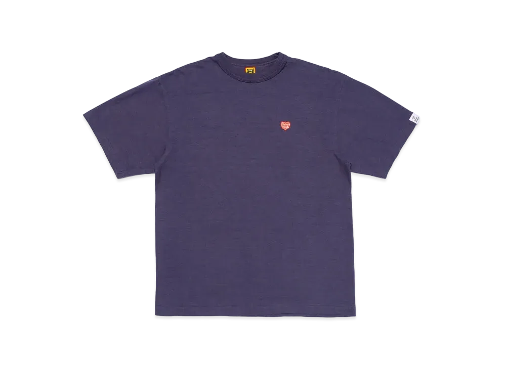 HUMAN MADE Heart Badge T-Shirt "Navy"