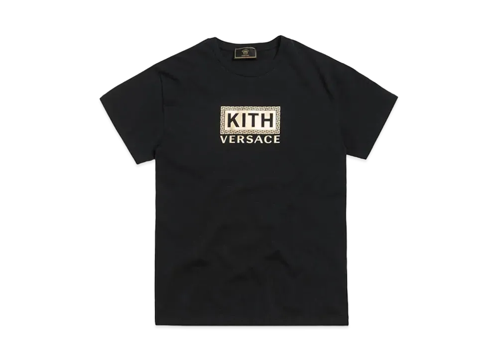 Kith x Versace Greek Key Tee "Black"