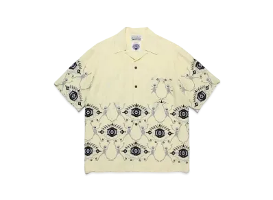 WACKO MARIA Wolf's Head / Hawaiian Shirt #2 "Yellow"