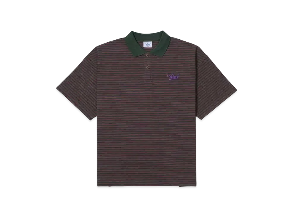 KEBOZ Border S/S Polo "Green"