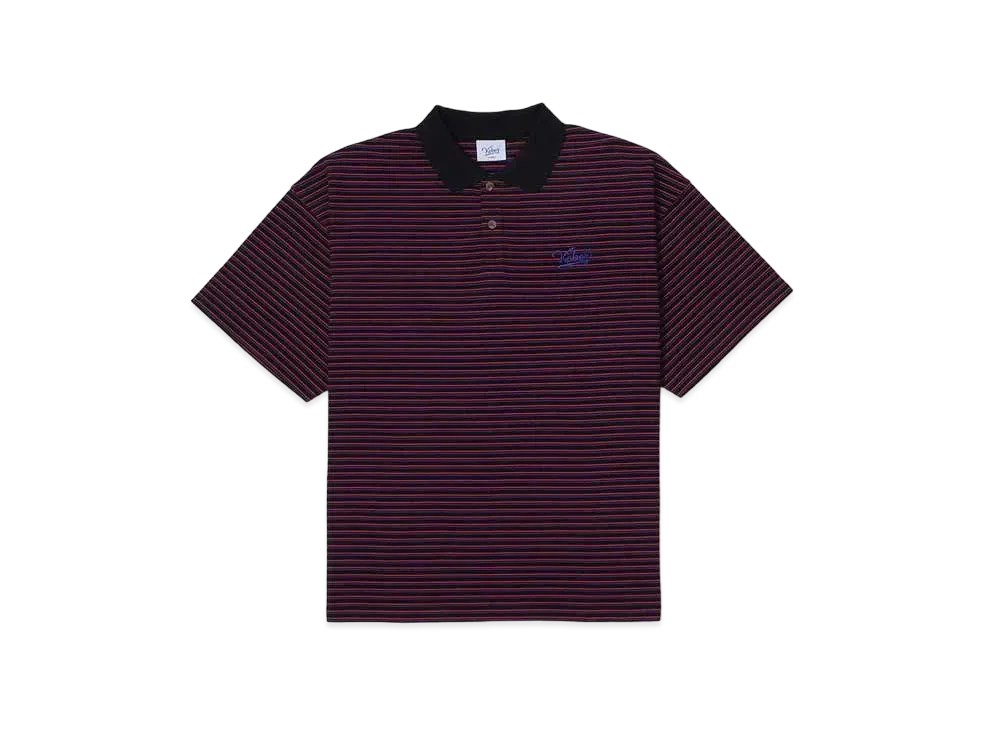 KEBOZ Border S/S Polo "Black"