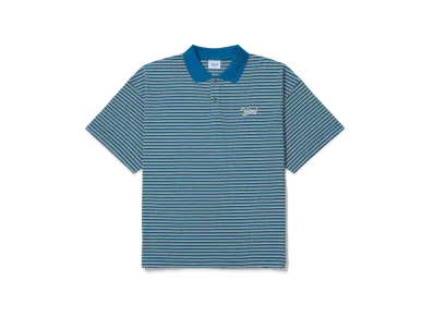 KEBOZ Border S/S Polo "Blue"