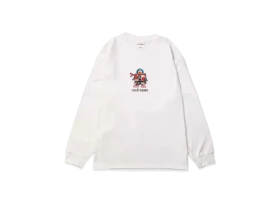 VAULTROOM x Street Fighter Ryu Cos Big L/S Tee "White"