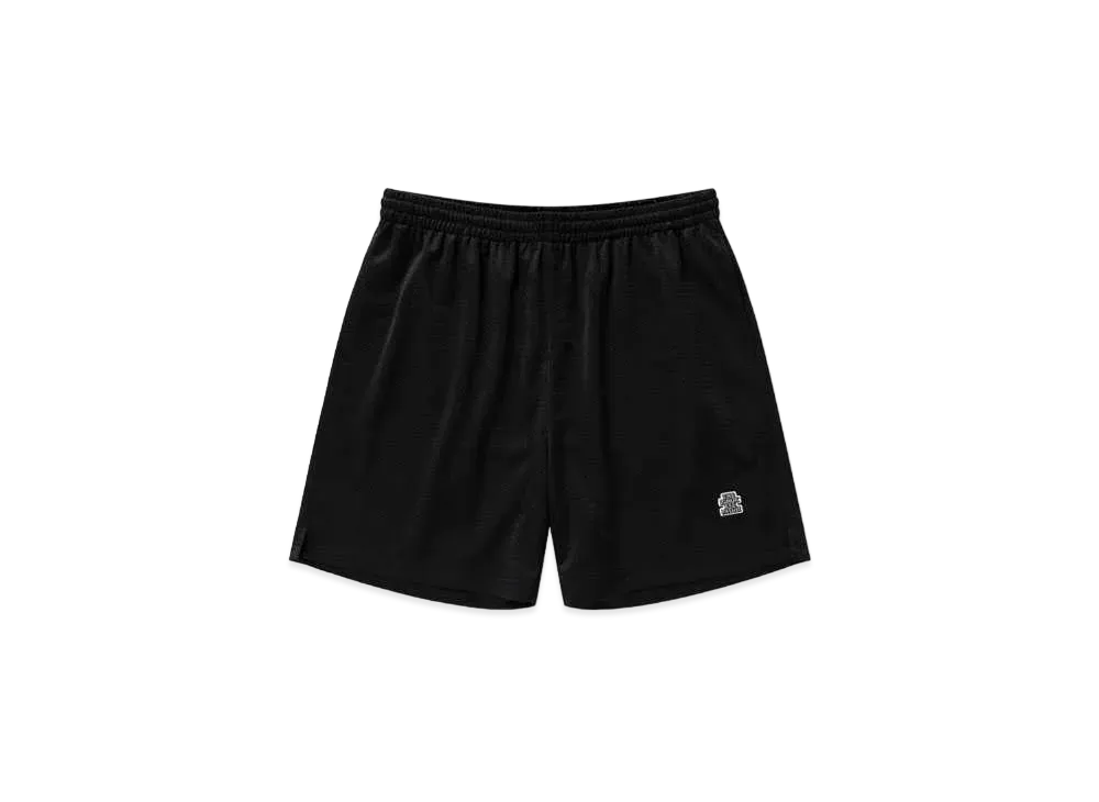 Black Eye Patch Small OG Label Mesh Shorts "Black"