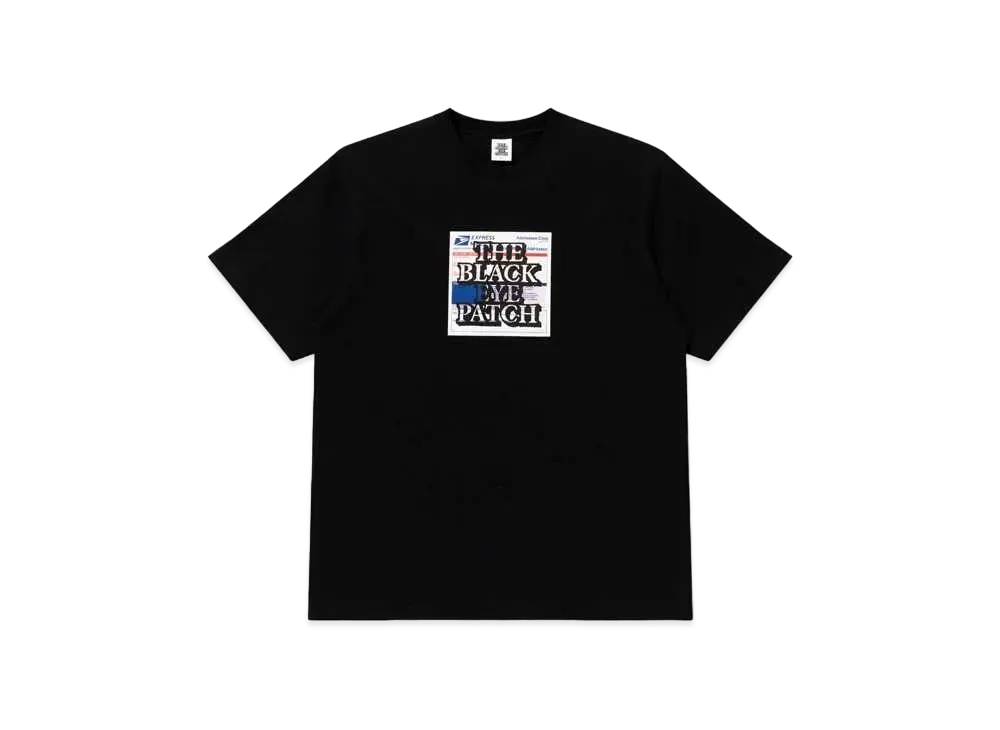 Black Eye Patch Priority Label Tee "Black"