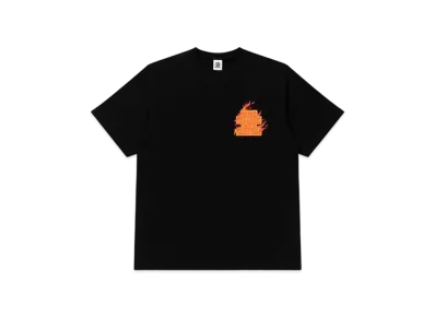Black Eye Patch Burning OG Label Tee "Black"