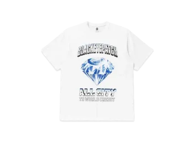 Black Eye Patch B Emblem VVS Diamond Tee "White"
