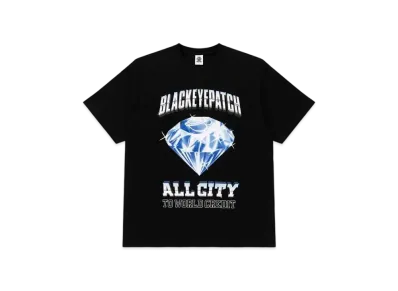 Black Eye Patch B Emblem VVS Diamond Tee "Black"
