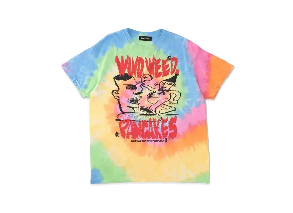 WIND AND SEA x pen public S/S Tee 2 "Tie Dye"