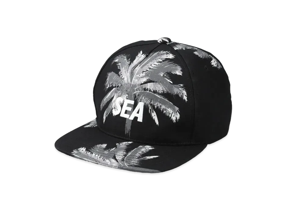 WIND AND SEA Palm Tree Cap "Black"