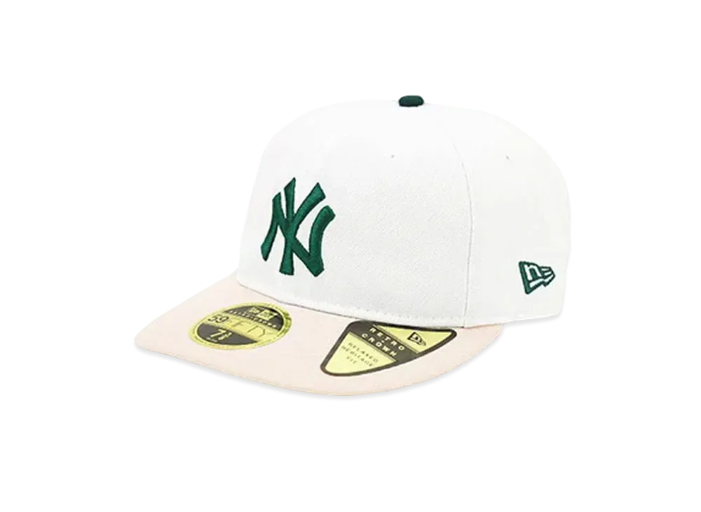 NEW ERA x THE CAP Fourth of July 59Fifty Retro Crown New York Yankees "Chrome White/Dark Green"
