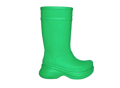 バレンシアガ × クロックス ウィメンズ ブーツ "グリーン"