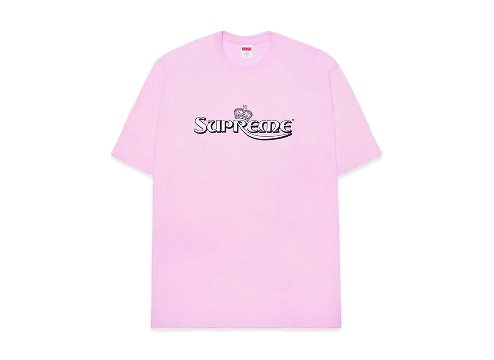 Supreme Crown Tee "Light Pink
"