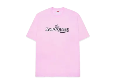 Supreme Crown Tee "Light Pink
"