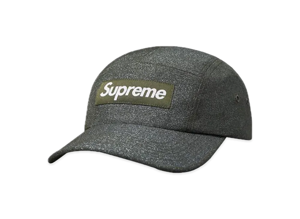 Supreme Glitter Cordura Camp Cap "Olive"