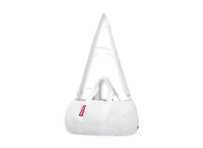 Supreme Mesh Duffle Bag "White"