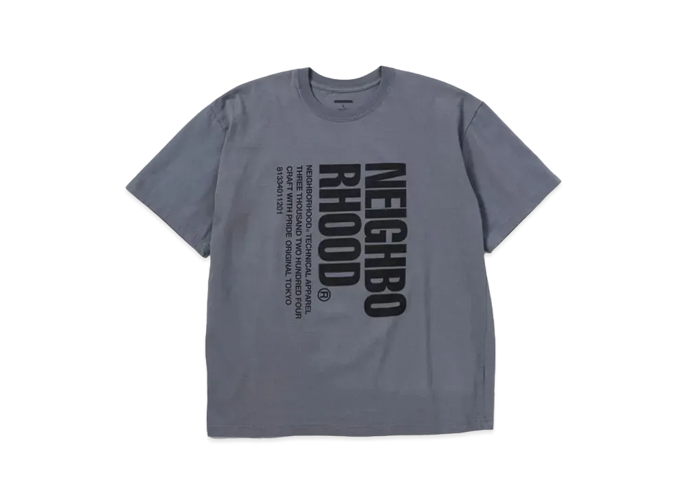 NEIGHBORHOOD NH . Tee SS-3 "Gray"