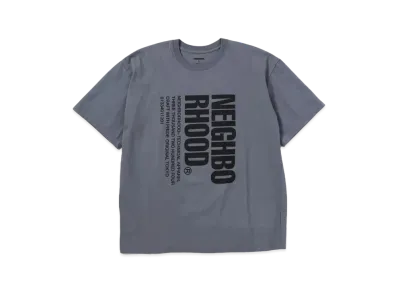 NEIGHBORHOOD NH . Tee SS-3 "Gray"