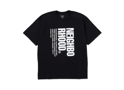 NEIGHBORHOOD NH . Tee SS-3 "Black"